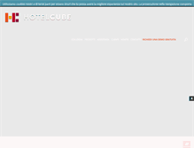 Tablet Screenshot of hotelcube.eu